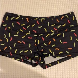 Feed me fight me shorts